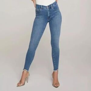 Good American Good Legs Fray Hem Jean